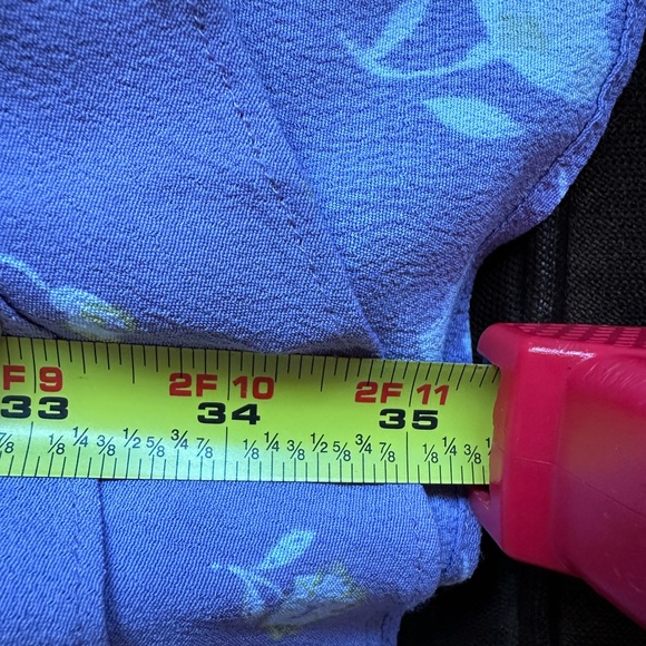 Sanctuary Purple White Yellow Wrap Tie On Side. Dress Short Flutter Sleeves Sz S - Picture 13 of 13